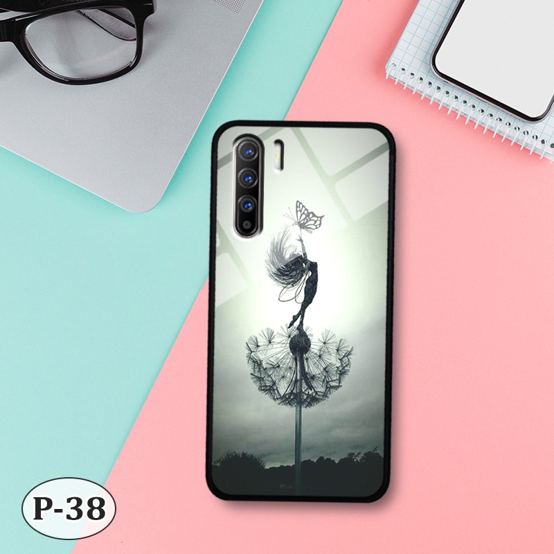 Ốp lưng kính OPPO Reno 3 5G/ Find X2 Lite- hình 3D