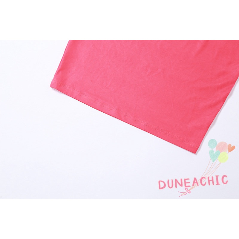 DUNEA Đầm không tay dáng ôm thiết kế hở lưng quyến rũ