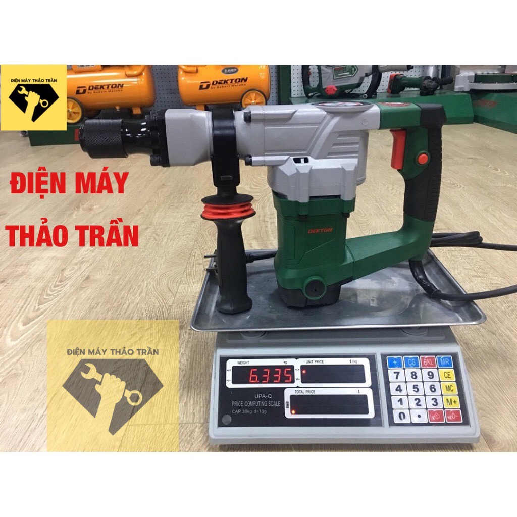 Máy đục bê tông 17mm Dekton DK-3601 Điện 220V : 1400w