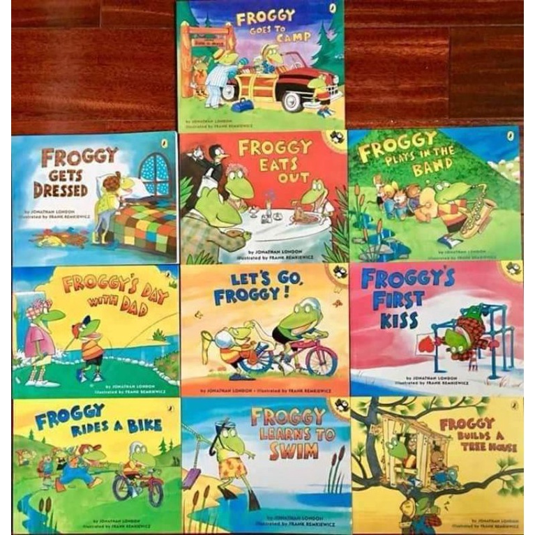 Froggy 10 cuốn kèm file nghe