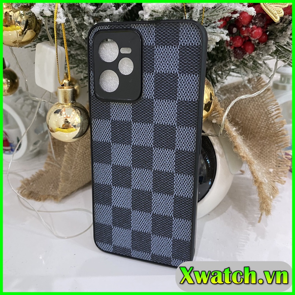Ốp lưng da Caro Cho Xiaomi Redmi 10 Redmi 10a Redmi 10C Poco C40 K50 pro K50 gaming K40 pro X3 X3 pro