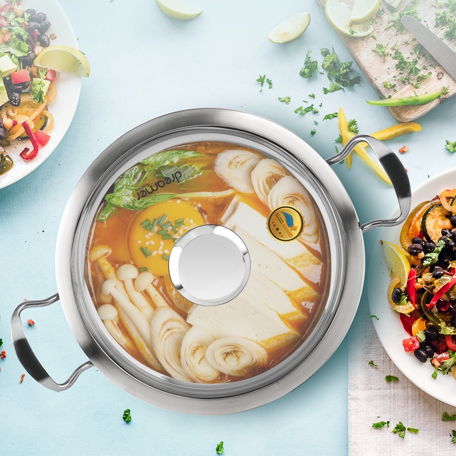Bếp Từ Đơn màu đen Và Nồi Lẩu Đáy Từ 25cm số lượng có hạn