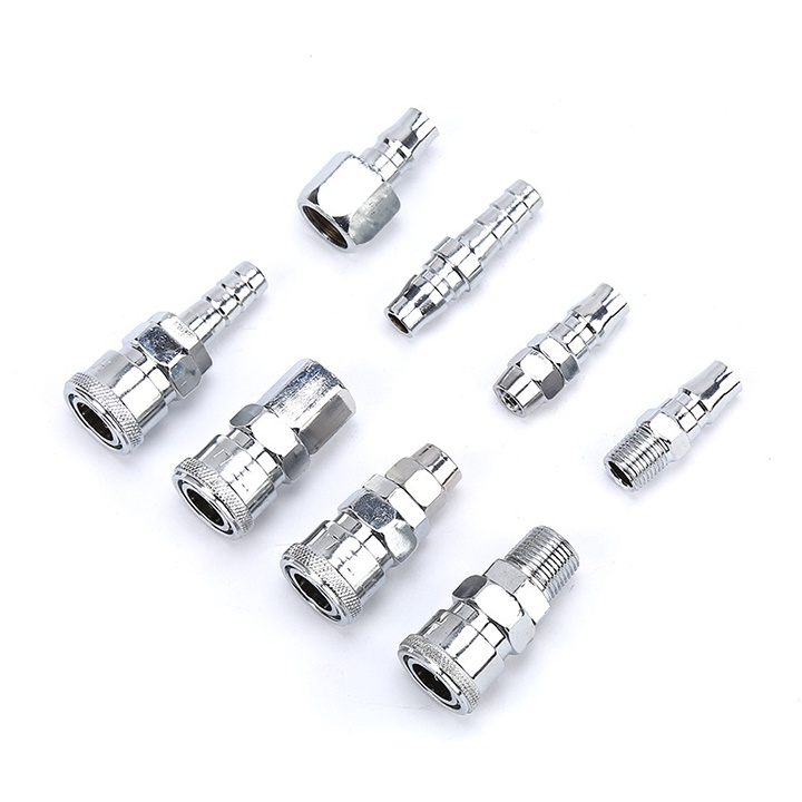Bộ Khớp nối nhanh khí nén âm dương cho ống pu
