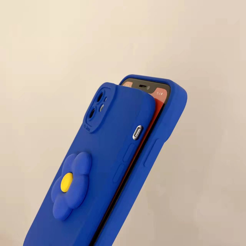 Ốp lưng VIVO Y21 V20 Y11 Y20 Y12S Y12A Y50 Y30 Y12 Y91C V11i Y15 S1 Y51 V9 V15 Pro Thời trang DIY 3D Floral Silicone Phone Case