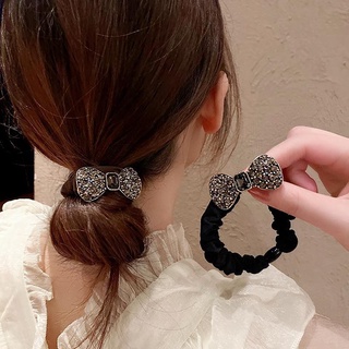 Dây Cột Tóc Nơ Đá Xinh Xắn Sang Chảnh Cho Nữ