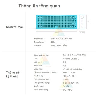 Loa Bluetooth Xiaomi Square Box