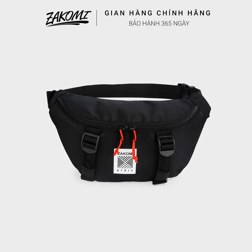 Túi Đeo Chéo trước ngực FTDCZAKOMI nam nữ Thời Trang BumBag Black (Hàng Xịn) | BigBuy360 - bigbuy360.vn