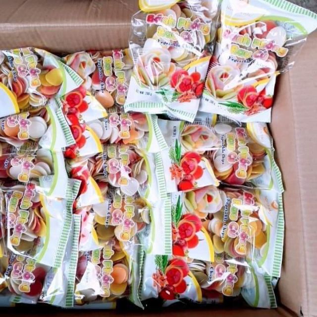 Bánh phồng tôm rau củ