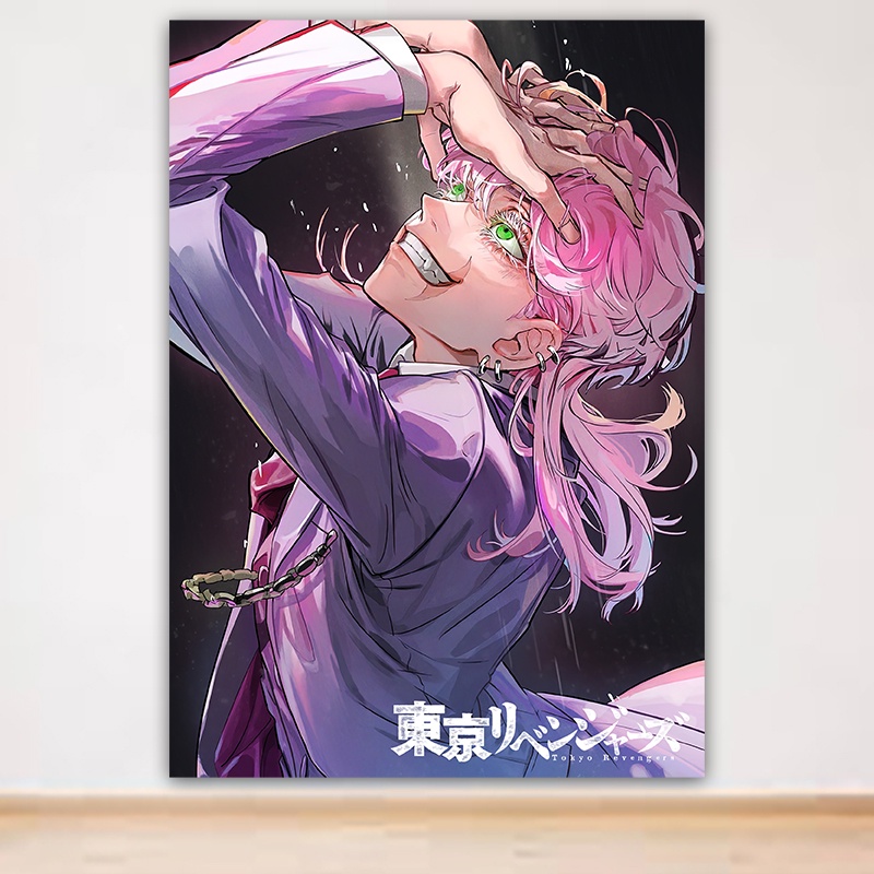 Tranh Dán Tường Áp Phích Anime Tokyo Revengers Decal Poster Trang Trí Phòng Ngủ Phòng Làm Việc Khổ A3