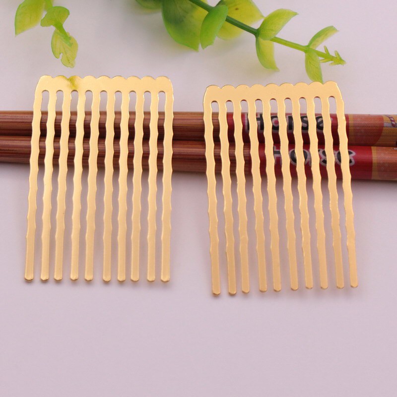 1 cài răng 10 chân 32*50mm nguyên liệu làm trâm làm trang sức cổ trang