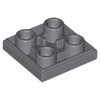 Gạch Lego 2 x 2 - 1 mặt trơn, 1 mặt gắn đảo ngược  / Lego Part 11203:  Tile, Modified 2 x 2 Inverted