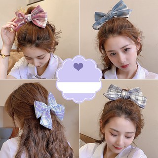 Kẹp Tóc Hình Nơ Phong Cách Hàn Quốc