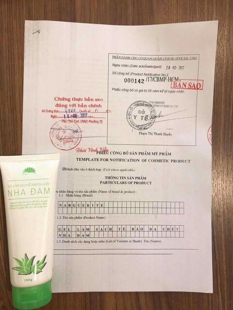 GEL TẨY TẾ BÀO CHẾT TINH CHẤT NHA ĐAM PEELING GEL (120GR) | BigBuy360 - bigbuy360.vn