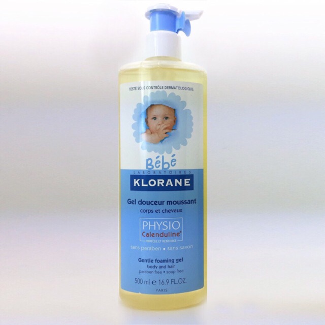 Sữa tắm gội Klorane 2 in 1