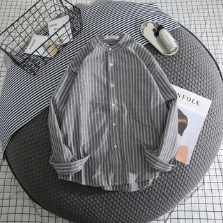 Áo Sơ Mi Nam Dài Tay Sọc Dọc (M-2Xl)