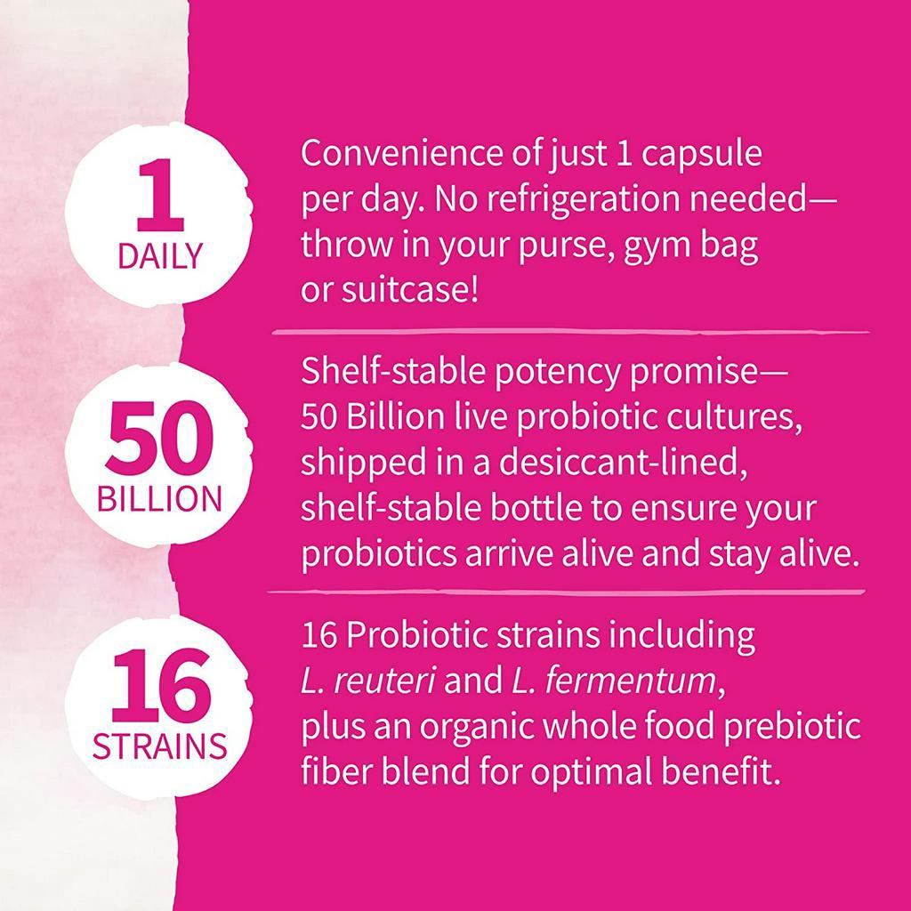 VIÊN UỐNG BỔ SUNG LỢI KHUẨN Garden of Life Probiotics for Women, Non GMO, Gluten Free, TIÊU HÓA - MIỄN DỊCH