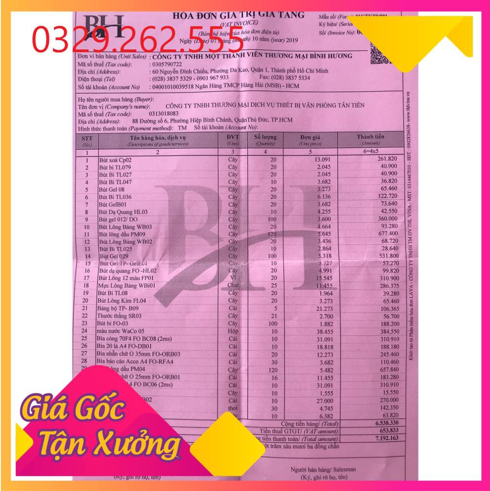 (Sale Khủng)  Bút xóa Thiên Long CP02 hàng chính hãng