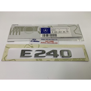 Tem chữ dán e240 mercedes - e200-e220 amg