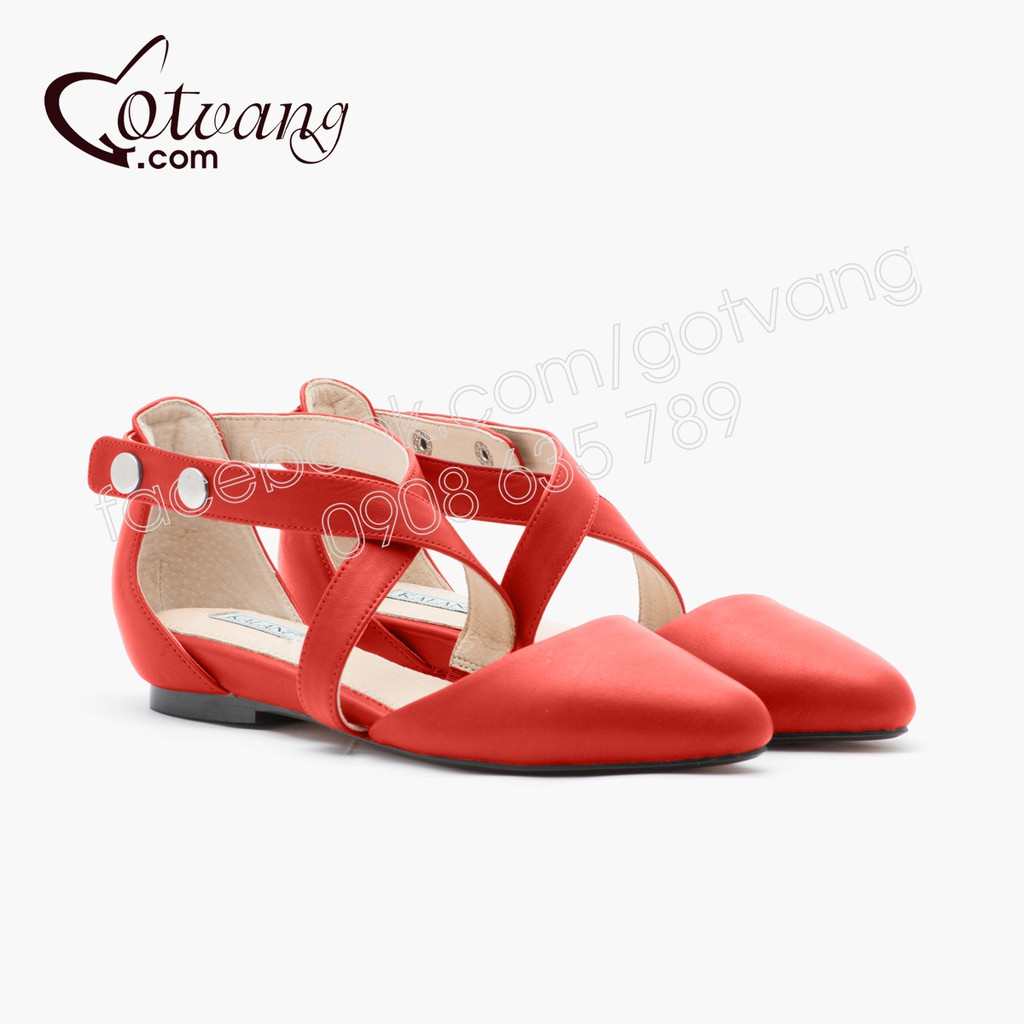 Giày xăng đan quai chéo da mềm Việt Nam xuất khẩu - sale off