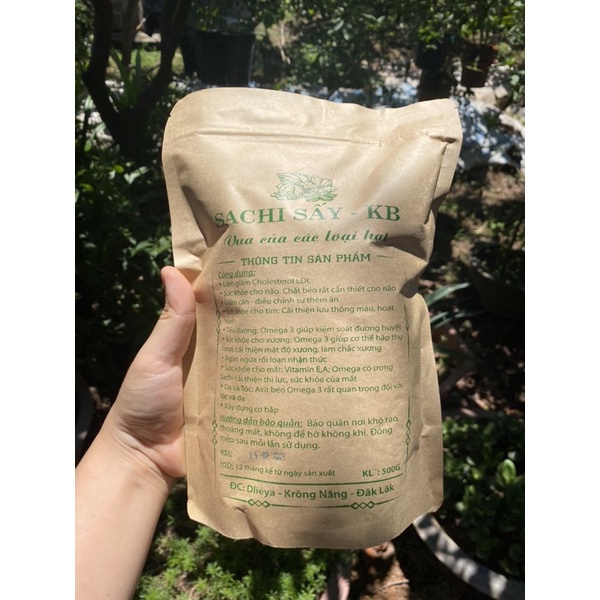 500gr hạt Sachi sấy nứt ăn ngay đặc sản của Đắk Lắk