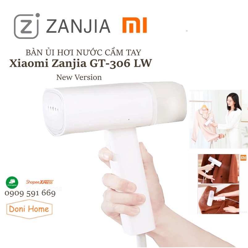 [SẴN HÀNG] Bàn ủi/Bàn là hơi nước CẦM TAY Xiaomi Zanjia GT-306 LW/Mijia MJGTJ01LF