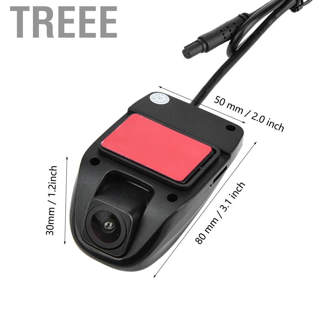 ANDROID Camera Hành Trình Treee Usb 1080p Cho Xe Hơi