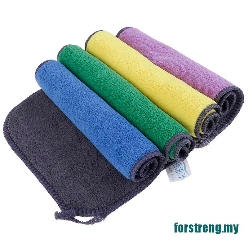 Khăn Lau Xe Hơi / Nhà Bếp Chất Liệu Nhung San Hô Thấm Hút Tốt