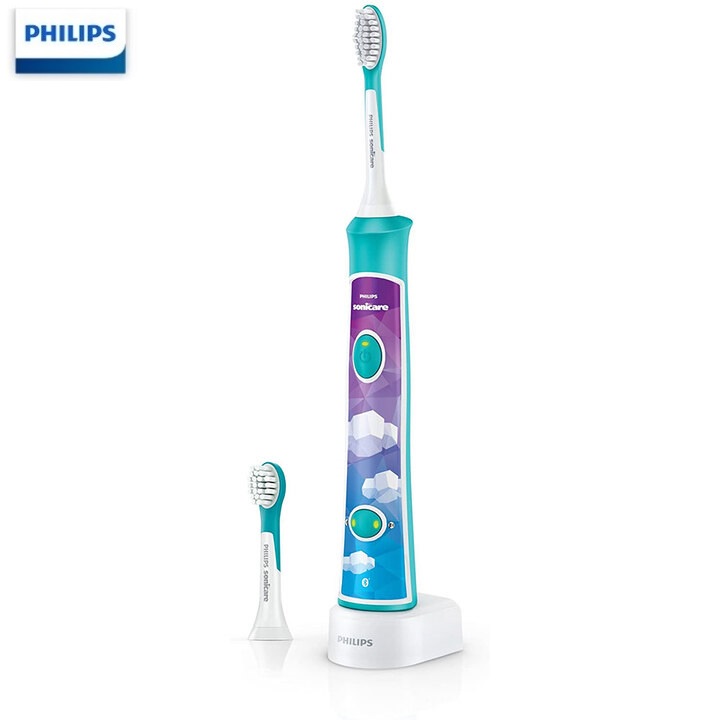 Bàn chải đánh răng điện dành cho trẻ em nhãn hiệu Philips HX6322/04 - HÀNG CHÍNH HÃNG BẢO HÀNH 1 NĂM