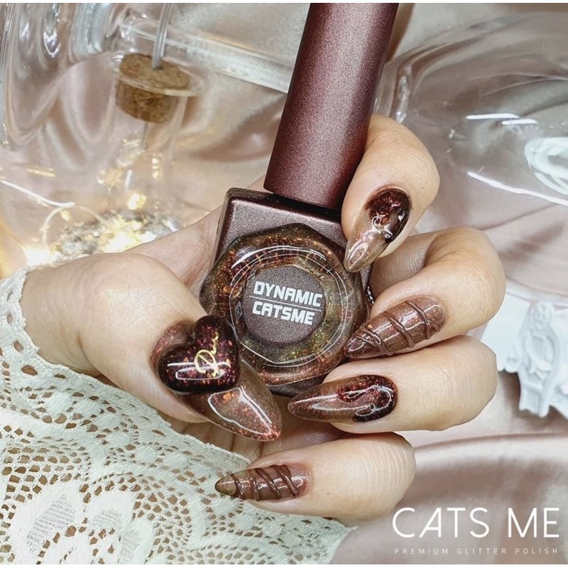 Chính hãng- FreeshipSơn gel nhũ cao cấp Hàn Quốc Cats me nail tách collection Dynamic winter 2020 ( giá lẻ 1 chai)