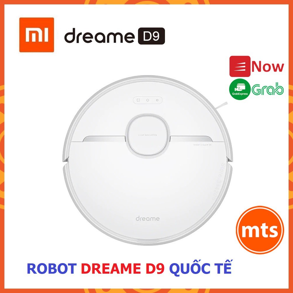 Robot Hút Bụi Lau Nhà thông minh Xiaomi Dreame D9 Quốc tế cao cấp chính hãng - Minh Tín Shop