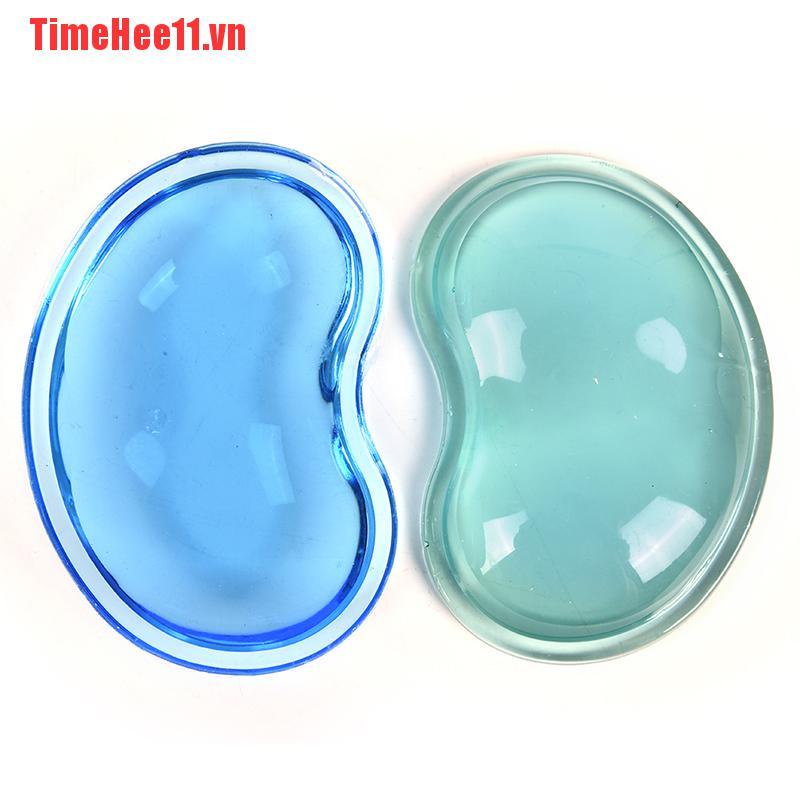 【TimeHee11】Heart Silicon Mouse Pad Clear Wristband Pad For Desktop Computer