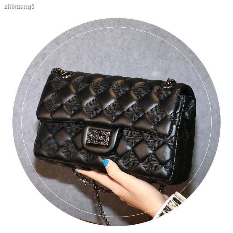 Túi Bé Gái Boutique Túi Nữ 2021 Hợp Thời Trang Da Thật Hình Thoi Dây Xích Túi Thời Trang Phù Hợp Với Vai Nhỏ Túi Đeo Vai Nhỏ Túi Vuông Nhỏ