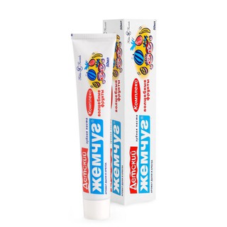 Kem Đánh Răng Trẻ Em Hương Vị Trái Cây Kỳ Diệu Nuốt Được Nevcos Nga 68g, Kem Đánh Răng Cho Bé Từ 3-14 Tuổi