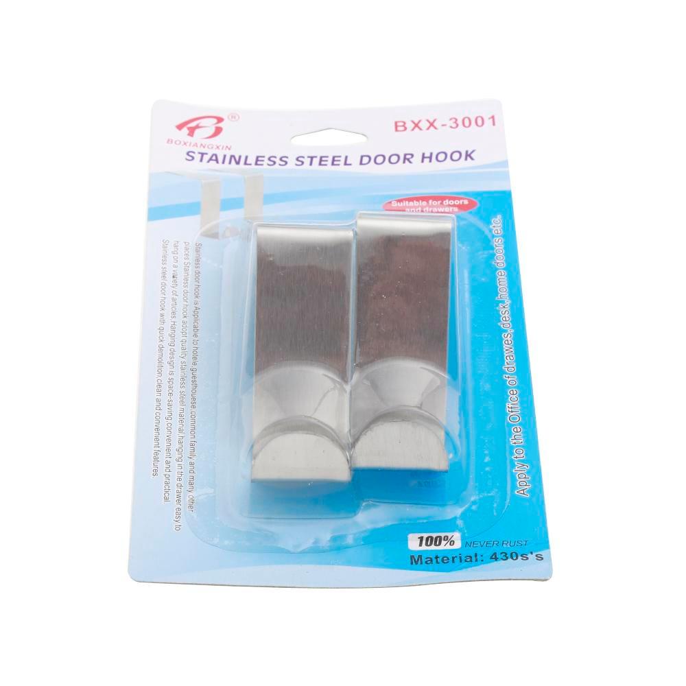 Set 2 Móc Treo Đồ Bằng Thép Không Gỉ Kiểu Mới Tiện Lợi Cho Nhà Bếp