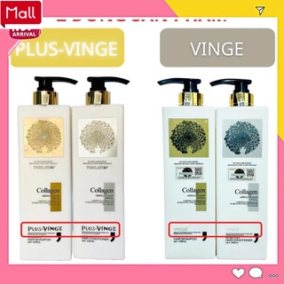 Cặp dầu gội dầu xả collagen vinge plus 1000ml chính hãng _shopee mall
