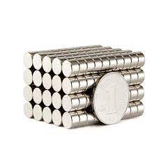 Nam châm vĩnh cửu siêu mạnh 8x5mm GAOMS, mạ Niken