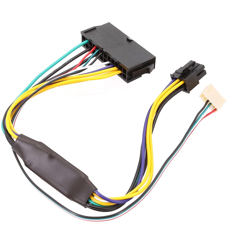 Dây Cáp Nguồn ATX 24pin Sang 6pin PSU 11 8Inch 18AWG Chuyên Dụng Cho Notebook HP Z230 Z220