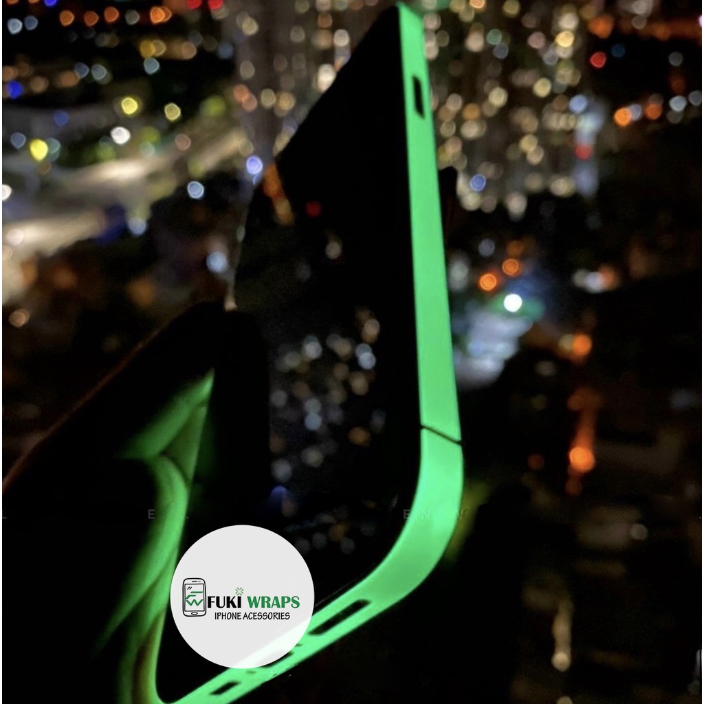 Combo 2 Bộ Dán Viền Dạ Quang Dành Cho IP 13promax , 13pro , 13mini , ip13 , 12promax , 12pro , 12mini  - FukiShop