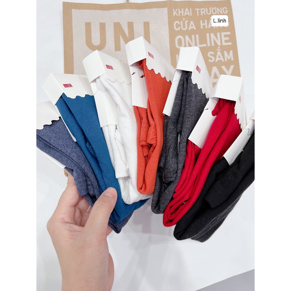 [Mã FAMARAL1 giảm 10K đơn 50K] ÁO PHÔNG UNI BASIC CỔ TRÒN
