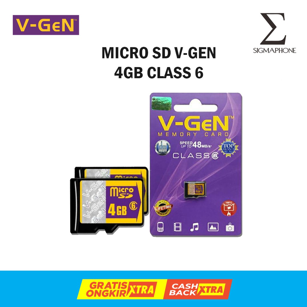 Thẻ Nhớ 4gb Class 6 Hp Vgen 4gb Class 6 Micro Sd Mmc | BigBuy360 - bigbuy360.vn