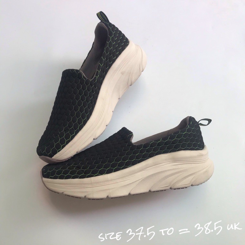 Giày slip on XANH 5cm SKECHERS