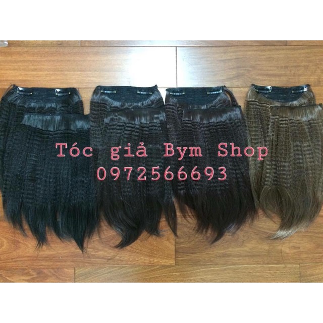 Tóc giả kẹp giúp làm phồng tóc 2 bên