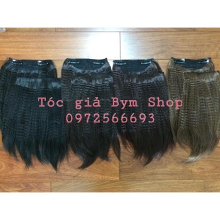 Tóc giả kẹp giúp làm phồng tóc 2 bên