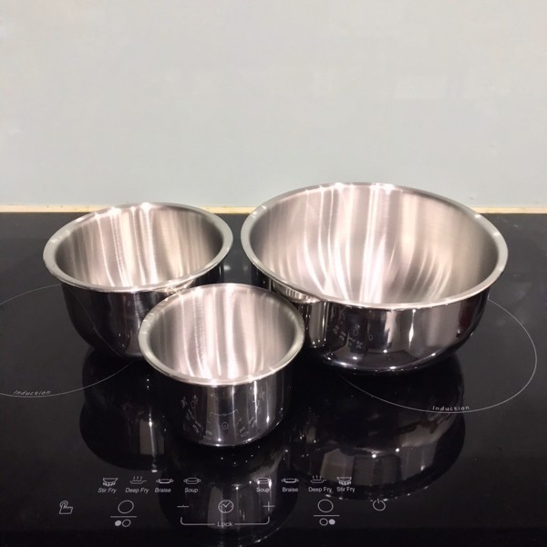 Bộ tô trộn Inox 304 FIVESTAR 3 món xuất Nhật FSTT001