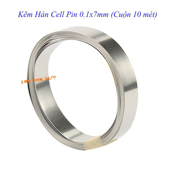 Kẽm Hàn Cell Pin Loại Tốt (Cuộn 10 mét)