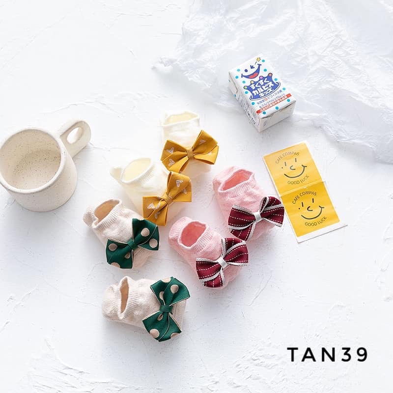 Tất dễ thương cho bé gái từ 0-3 tuổi TAN39