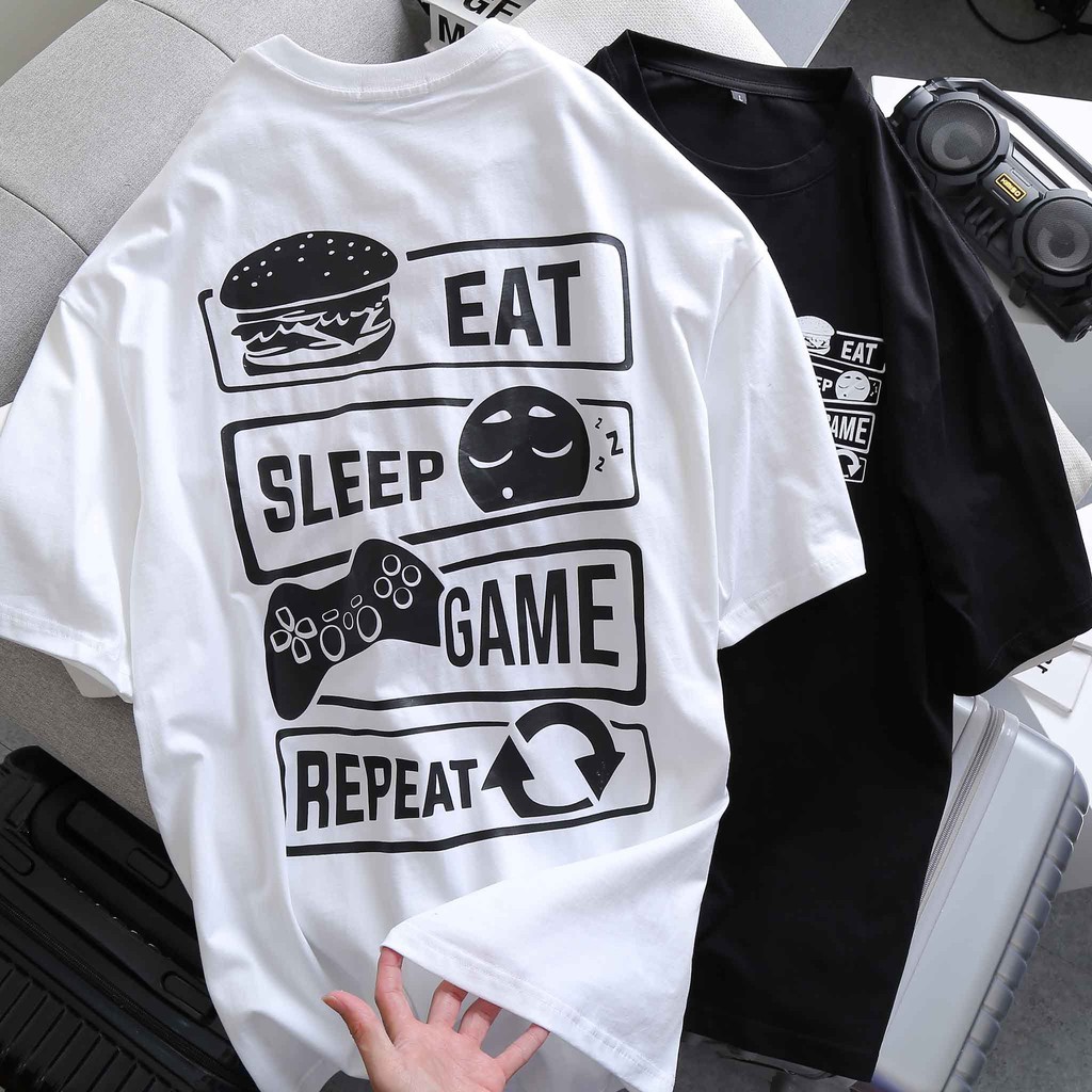 Bigsize < 125kg Áo thun nam tay ngắn không cổ bigsize | BigBuy360 - bigbuy360.vn