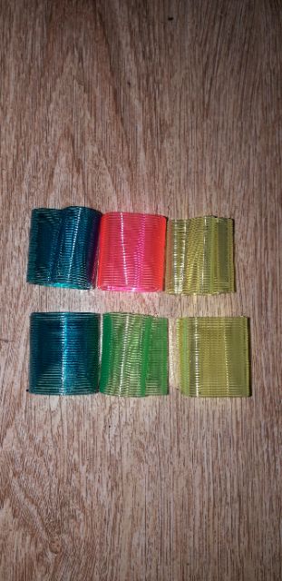 Sét 6 cái lò xo mini bằng nhựa