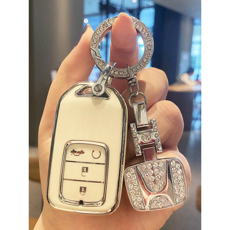 Bọc Chìa Khóa Xe Hơi Honda Accord Civic Haoyingguandao urv Enjoying Area New Lingpai 2021 Chất Liệu TPU Nâng Cấp