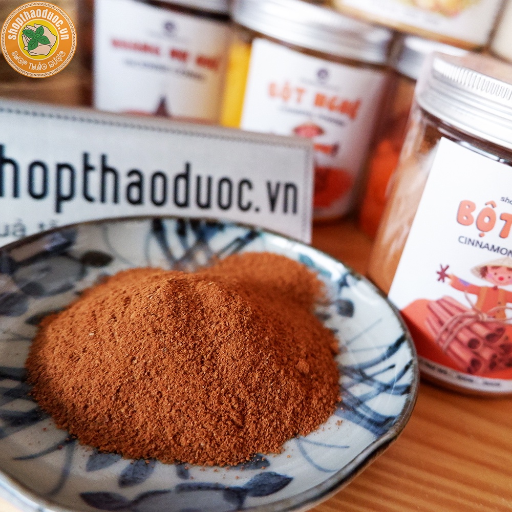 Bột Quế Nguyên Chất Shop Thảo Dược Loại 1 Hũ 100g - Bột Quế Gia Vị Cao Cấp